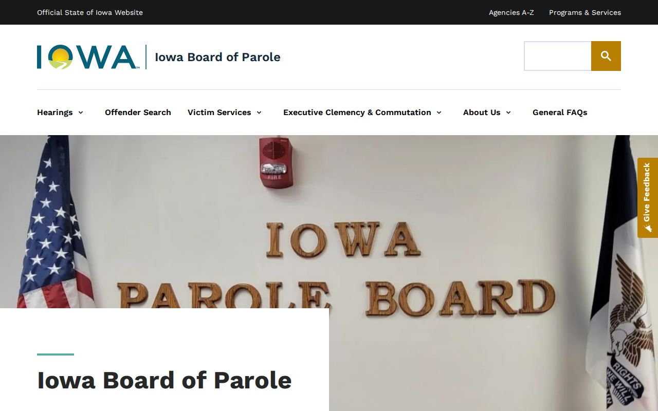 Iowa Board of Parole source for Adair County criminal history
