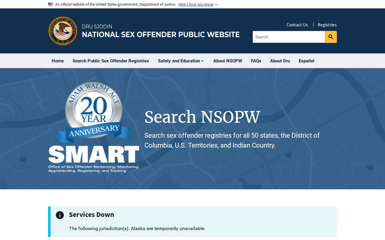 National cross-state supplement to an Adair County sex offender lookup